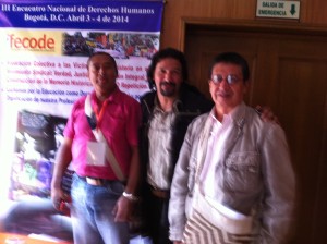 III Encuentro Nal DDHH, con los compañeros de ASEP -Putumayo-